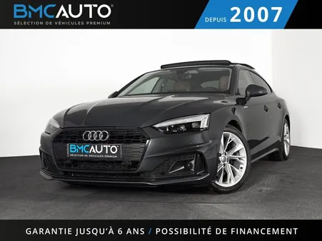 Audi A5 SPORTBACK 35 TDI 163CH S-TRONIC MHEV JA18 TOIT OUVRANT MATRIX LED CUIR CHAUF CAMERA ATTELAGE
