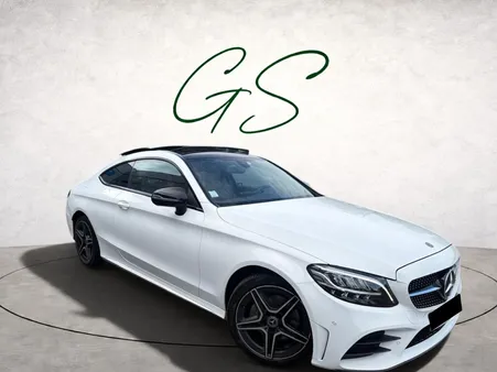 Mercedes-Benz C Coupé C220d AMG Line 194ch + Toit pano + Virtual Cockpit (220 d / C 220d)