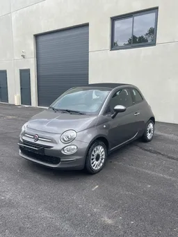Fiat 500 Cabriolet Intérieur Bleu