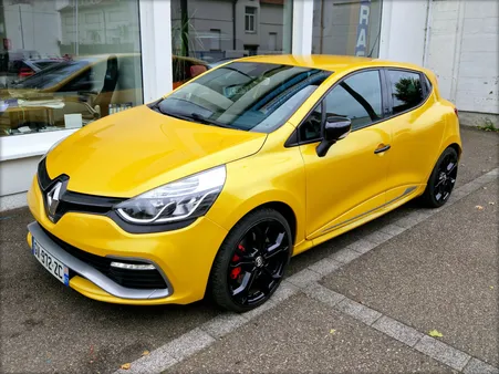 Renault CLIO IV 4 RS CUP 1.6 16V Turbo EDC6 200 cv jaune SIRIUS