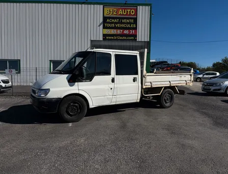 Ford transit III 2.4 TD 75 Double Cabine Benne Société