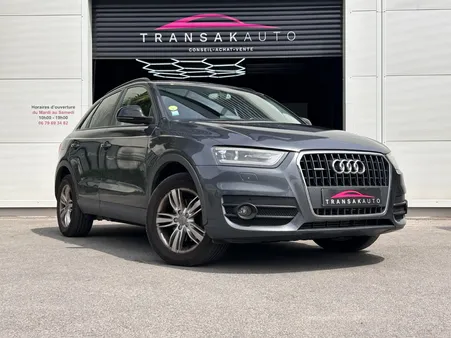 AUDI Q3 Q3 2.0 TDI 140 ch Quattro S line S tronic 7 / ATTELAGE DE REMORQUE / RADAR DE RECUL
