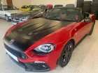 ABARTH 124 SPIDER 170cv BOITE MECANIQUE ROUGE / CAPOT NOIR