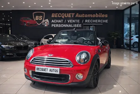 Mini Cabriolet 1.6 98CV Xenon / Sièges + parebrise chauffant / Bluetooth / Radar recul