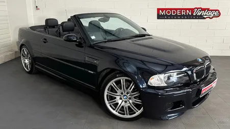 BMW M3 E46 Cabriolet 3.2 343cv BVM6 77500kms SUPERBE