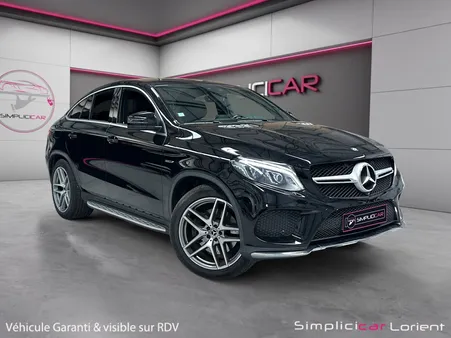 MERCEDES GLE 400 COUPE V6 333ch FASCINATION 4MATIC Pack AMG Camera 360 Garantie 12 mois