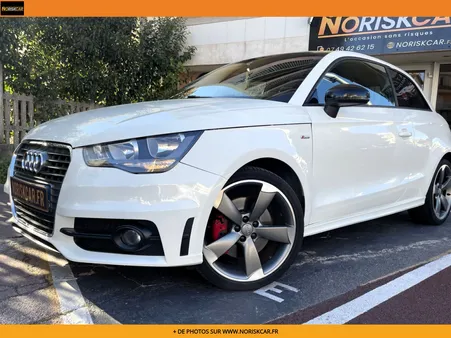 AUDI A1 143 CV S line PACK F1 + CUIR CHAUFFANT + TOIT OUVRANT JANTES 18 GPS BLUETOOTH