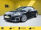 Audi A5 Cabriolet 40 TFSI S line 2.0 204 CH S-TRONIC ENTRETIEN COMPLET AUDI PACK STATIONNEMENT CA...