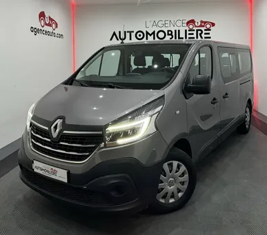 RENAULT Trafic III COMBI MINIBUS 9 PLACES L2 ZEN 2.0 DCI 120CV BVM6 CLIM/GPS/BLUETOOTH/REGULATEUR/RADAR RECUL/X2 PORTES LAT/ATTELAGE/1ère MAIN