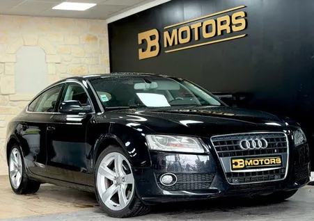 Garantie 12 mois Audi A5 Sportback 2.0 L TDI 170 ch Ambition Luxe / Clim Auto / Régulateur / Écran multimédia / Radar avant + Arrière / Entretien Suivi