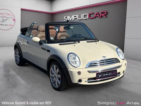 Mini cooper cabriolet 1.6 115ch r52 sidewalk - garantie 12 mois
