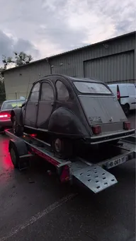 Citroën 2cv 2 cv charleston grise