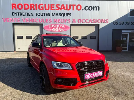 AUDI SQ5 V6 3.0 BiTDI 313 Quattro Tiptronic 8*audi exclusive full *rouge *ETAT EXCEPTIONNEL