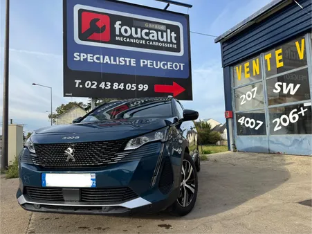 Peugeot 3008 gt hybride rechargeable 225cv