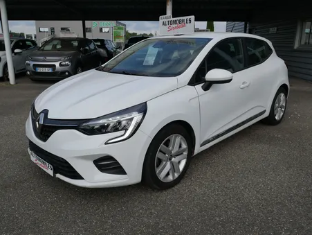 Renault Clio E-Tech 1.6 140cv Hybrid Business EDC BVA 2021 100400kms blanche