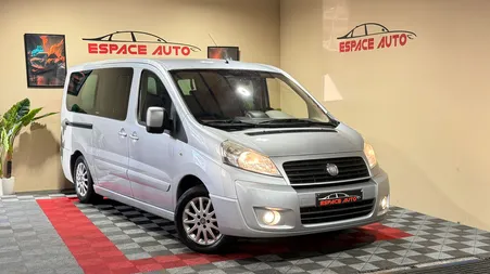 🔶FIAT Scudo 2.0 MJTD 120 cv LONG CHASSIS 5 Places Double Cabines 166 000 KM Année 2011*Carte Grise 8 places*🔶🔴DISTRIBUTION NEUF🔴✅Sieges Cuir✅Régulateur✅Clim