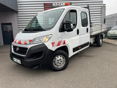 Fiat Ducato Plateau Ridelles Double Cabine 2.3 Multijet 130 Pack 6 Places Garantie 1an