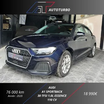 Audi A1 SPORTBACK 30 TFSI 110CH DESIGN LUXE