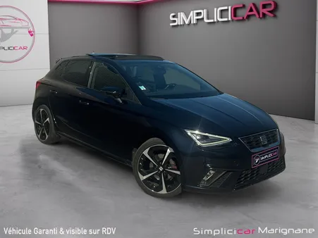 SEAT IBIZA 1.0 TSI 110ch DSG7 FR Xclusive / TOIT OUVRANT / CARPLAY / SONO BEATS / V. COCKPIT / GARANTIE 12 MOIS