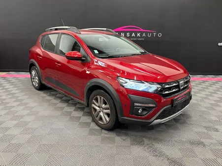 DACIA SANDERO Stepway Confort - ECO-G 100 - PREMIÈRE MAIN - ENTRETIEN DACIA - CAMÉRA DE RECUL - ÉCRAN