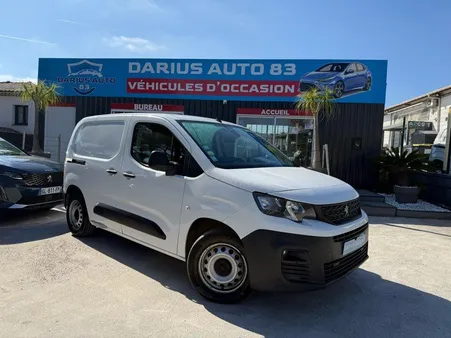 PEUGEOT PARTNER ASPHALT BlueHDI 130 CH EAT8 1ERE MAIN GPS CARPLAY+CAMERA