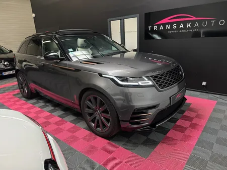 LAND ROVER RANGE ROVER VELAR 3.0L D300 BVA R-Dynamic +TOIT OUVRANT + MERIDIAN + CAMÉRA + SIÈGES AV CHAUFFANTS + ANGLES MORTS