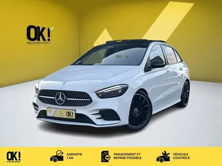 Mercedes Classe B 180 D AMG LINE 116 CH 7G-DCT TO PANO SPORT BLACK MULIBEAM JANTES 19