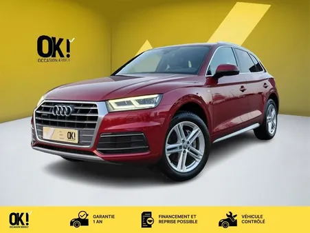 Audi quattro Q5 S-LINE 2.0 TDI 190 S-TRONIC VIRTUAL CAMERA HUD ATH 1ere main SIEGES CHAUFFANT