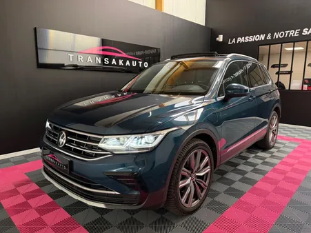 VOLKSWAGEN TIGUAN 1.4 eHybrid rechargeable 245ch DSG6 Elegance Exclusive / 2 CABLES DE CHARGE / REGULATEUR ADAPTATIF /