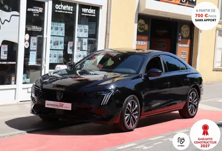 PEUGEOT 508 Hybrid 180 Allure EAT8 (Caméra 360, CarPlay, Hybride Rech.)