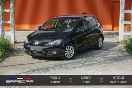VOLKSWAGEN GOLF 6 (VI) 1.6 TDI 105cv FINITION CONFORTLINE - REGUL DE VITESSE - CLIMATISATION - AIDE AU STATIONNEMENT - ENTRETIEN - GARANTIE 12 MOIS