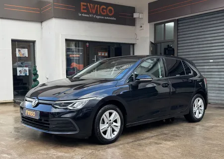 Volkswagen golf viii 2.0 tdi 150 bluemotion life dsg bva + carplay + acc + sieges chauffants