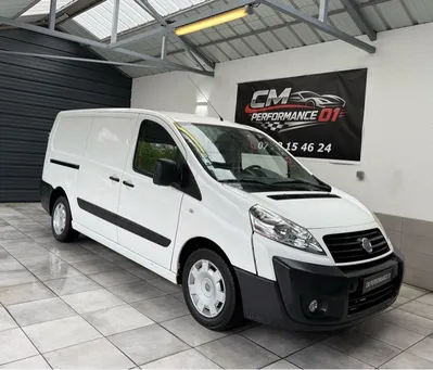 Fiat Scudo II 2.0 MJTD 130 ch • FOURGON LONG • 2012 3 places CLIM/REGULATEUR/ATTELAGE