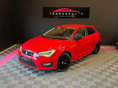 SEAT LEON SC 1.8 TSI 180 Start/Stop Black Aero DSG VEHICULE FR RADAR AV / AR. PNEUS 4 SAISONS. GPS BLUETOOTH