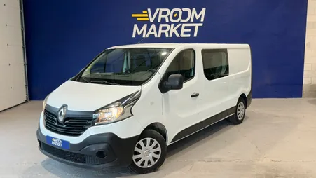 Renault Trafic L2H1 1.6 dCi 120ch Cabine Approfondie Grand Confort - 6 places - Faible kilométrage - Bluetooth