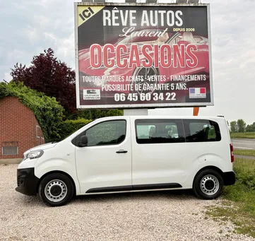 PEUGEOT EXPERT COMBI 9 PLACES 1.5 BLUEHDI 120 CH 02/2021 92185 KM 26990e GARANTIE 6 MOIS TOTALE POSSIBILITÉ D'EXTENSION DE GARANTIE DE 48 MOIS REPRISE / FINANCEMENT POSSIBLE