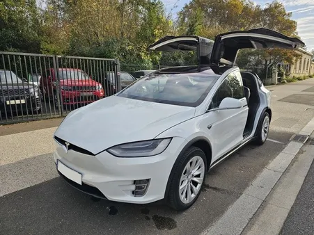 TESLA MODEL X P100D PERFORMANCE LUDICROUS 680cv AWD DUAL MOTOR 100kWh 7 PLACES 52491 HT TVA RECUPERABLE