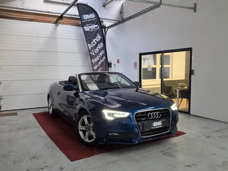 Audi A5 Cabriolet 2.0 TFSI 211 S-Tronic Quattro Ambition Luxe (Cuir, LED, GPS, Sièges chauffants)