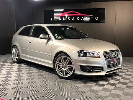 AUDI S3 2.0 TFSI 265 Quattro S-Tronic A / ETHANOL / CARPLAY / SUIVI D'ENTRETIEN VW