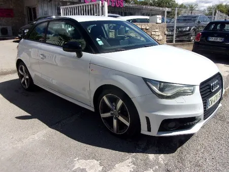 Audi a1 1.2 tfi 86 ambiente + pack s-line exterieur france / 2°main 7/13 153mkm gps/radar/ja17 rotor/xenon/radar ar/tel
