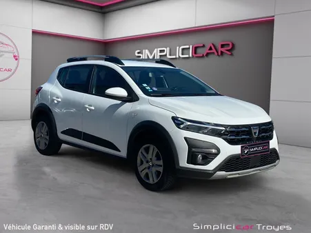 DACIA SANDERO II STEPWAY 1.0 ECO-G 100 Radar de recul Carplay Cllimatisation Garantie 12 mois