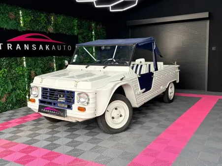 Citroën Mehari 4x2 0.6 L 29 ch ~ Club Cassis Sellerie cuir Révision OK Roue de secours