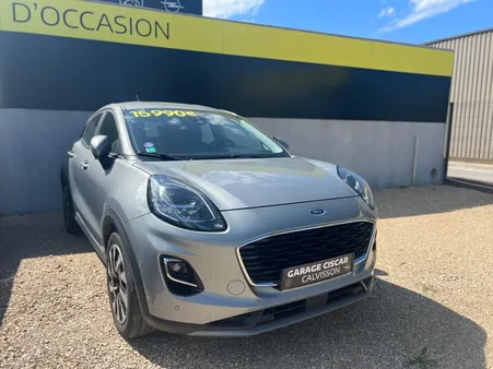Ford Puma 1.0 Flexifuel 125 ch mHEV S&S BVM6 Titanium