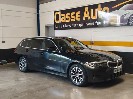 BMW Série 3 Touring (G21) 318d 136ch BVA8 Business Design Garantie 12 mois, Historique complet, Apple Carplay, Bluetooth, Cuir, LED, GPS ...