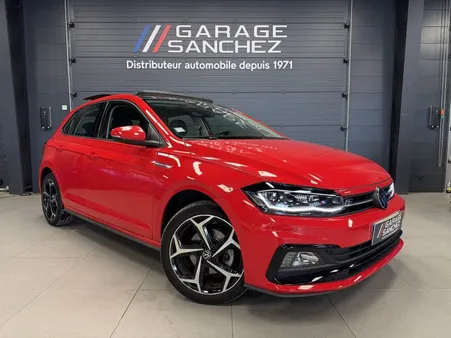 Volkswagen POLO 6 R-Line 1.5L TSI 150CV DSG7- Toit Ouvrant/Jantes 17"/ACC -Suivi VW-GAR 12M