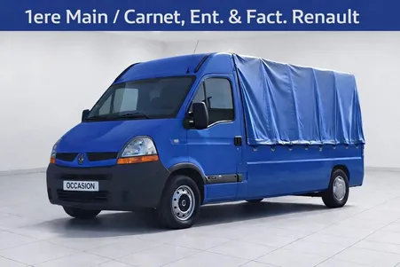 Renault Master 1° Main / 2.5L Dci 100cv Pack Confort Plateau Baché idem : Boxer, Jumper, Sprinter...