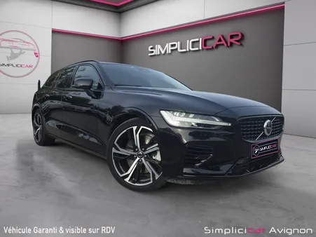 VOLVO V60 8 Plus T6 AW DRecharge / 253 ch + 145 ch Geartronic