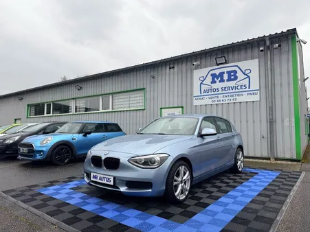 Bmw Série 1 114i 102cv Xénon Led Régulateur Radar AV/AR Bluetooth Sièges Chauffants 2.Main Garantie 12 Mois