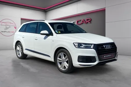 AUDI Q7 50 TDI 286 S LINE QUATTRO TIPTRONIC 8 7PL 286Ch Garantie 12 mois