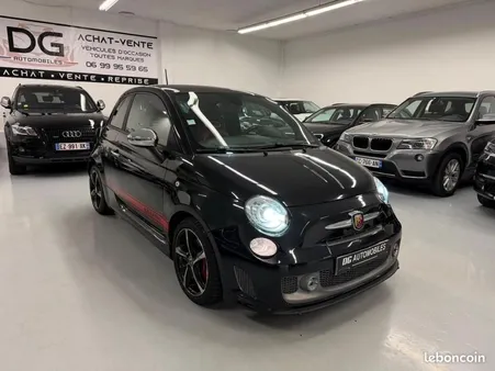 Abarth 500 turismo 595 1.4 turbo t-jet 160 ch / cuir / toit pano / 4 jantes dorigine abarth inclus